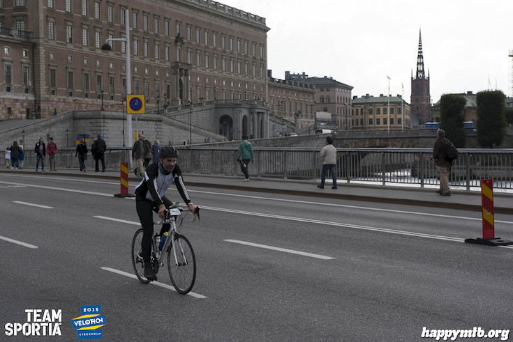 Bild från Velothon Stockholm 2015 - Slottet