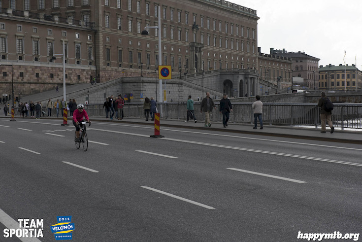 Bild från Velothon Stockholm 2015 - Slottet
