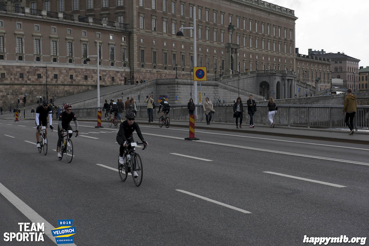Bild från Velothon Stockholm 2015 - Slottet