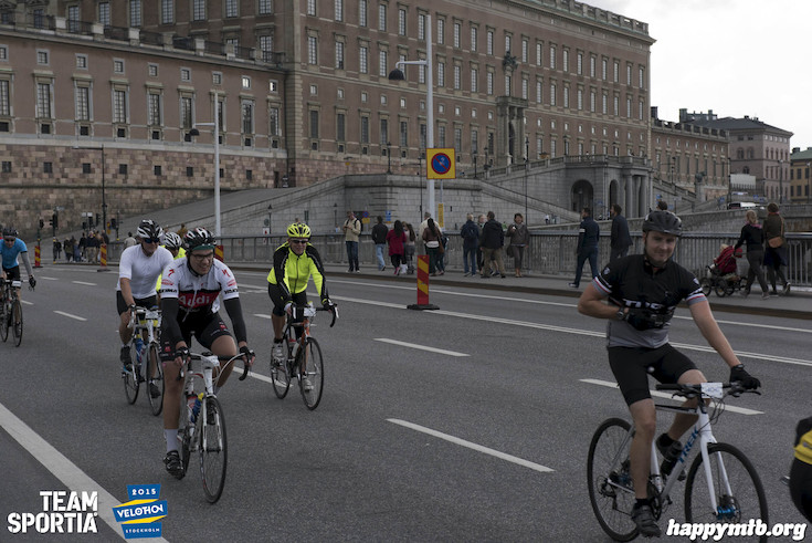 Bild från Velothon Stockholm 2015 - Slottet