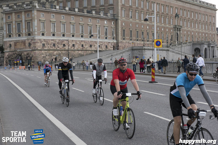 Bild från Velothon Stockholm 2015 - Slottet