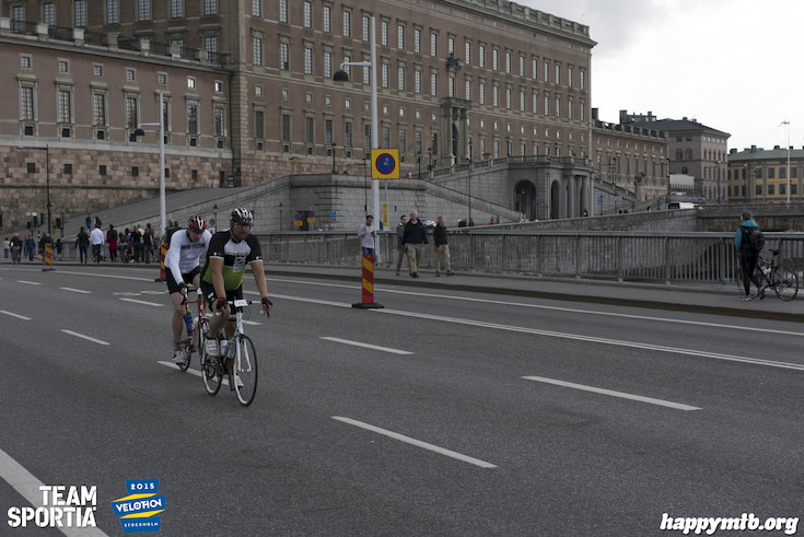 Bild från Velothon Stockholm 2015 - Slottet