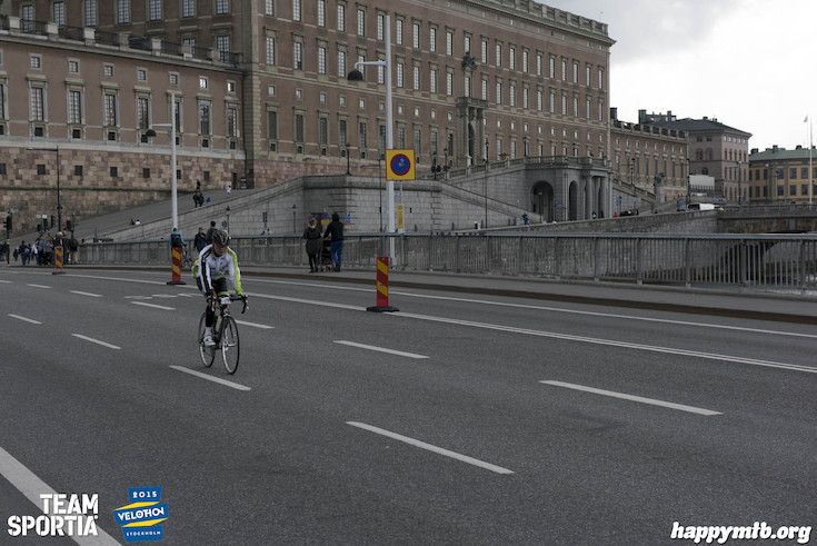 Bild från Velothon Stockholm 2015 - Slottet