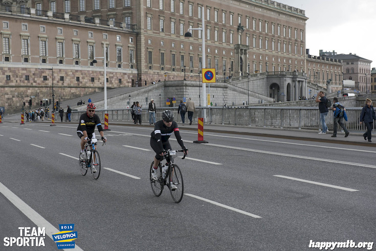 Bild från Velothon Stockholm 2015 - Slottet