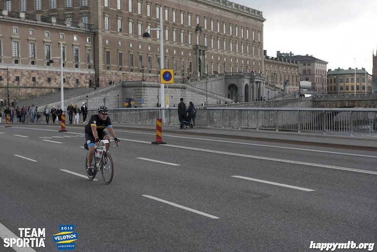 Bild från Velothon Stockholm 2015 - Slottet