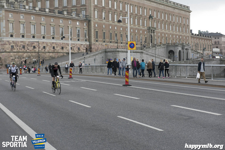 Bild från Velothon Stockholm 2015 - Slottet