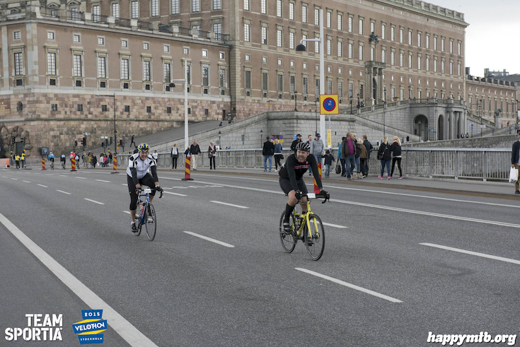 Bild från Velothon Stockholm 2015 - Slottet
