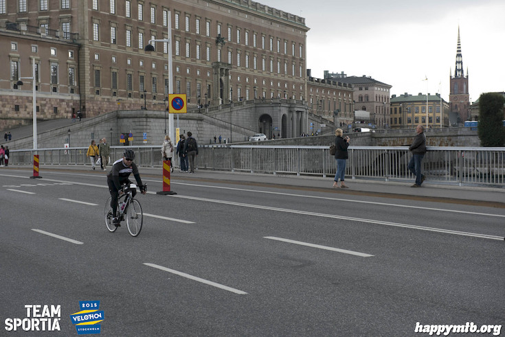 Bild från Velothon Stockholm 2015 - Slottet