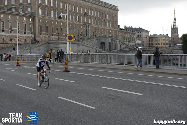 Bild från Velothon Stockholm 2015 - Slottet