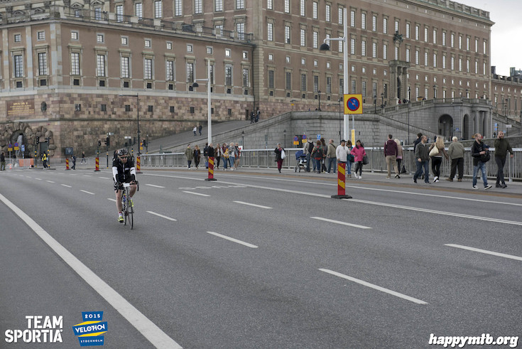 Bild från Velothon Stockholm 2015 - Slottet
