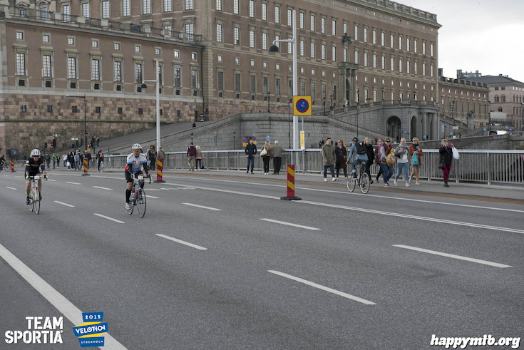 Bild från Velothon Stockholm 2015 - Slottet