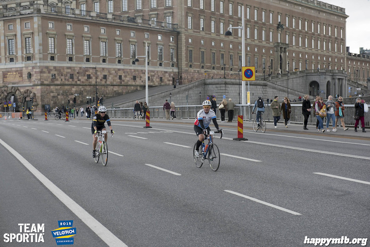 Bild från Velothon Stockholm 2015 - Slottet