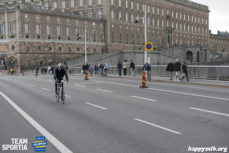 Bild från Velothon Stockholm 2015 - Slottet