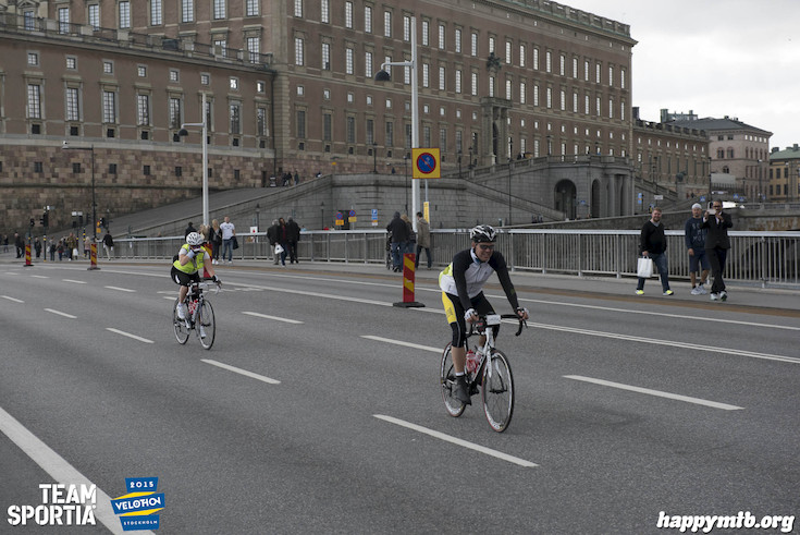 Bild från Velothon Stockholm 2015 - Slottet