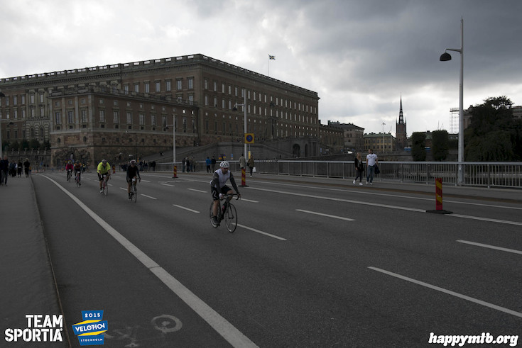 Bild från Velothon Stockholm 2015 - Slottet