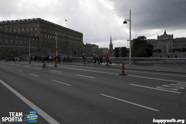Bild från Velothon Stockholm 2015 - Slottet