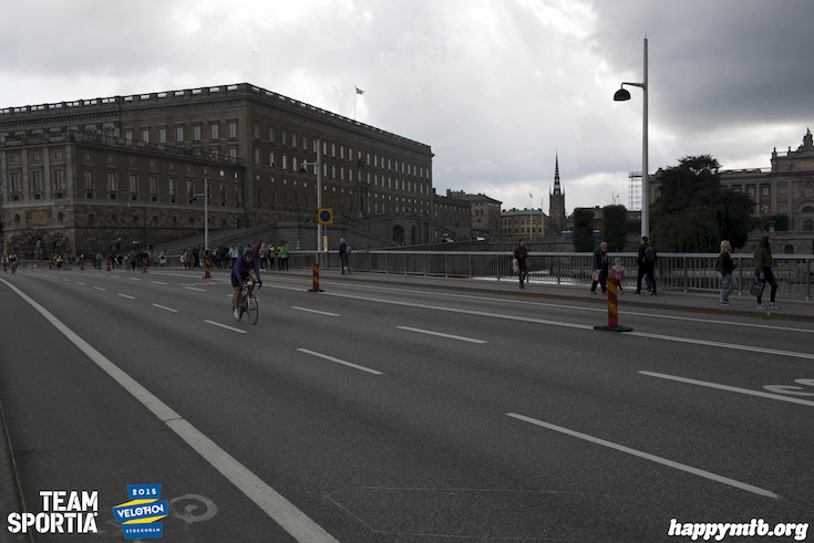Bild från Velothon Stockholm 2015 - Slottet