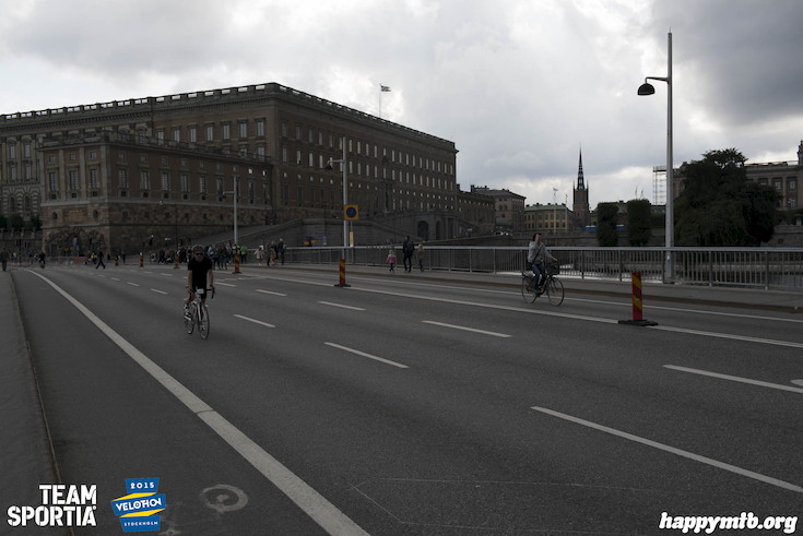 Bild från Velothon Stockholm 2015 - Slottet