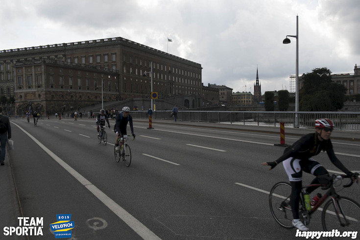 Bild från Velothon Stockholm 2015 - Slottet