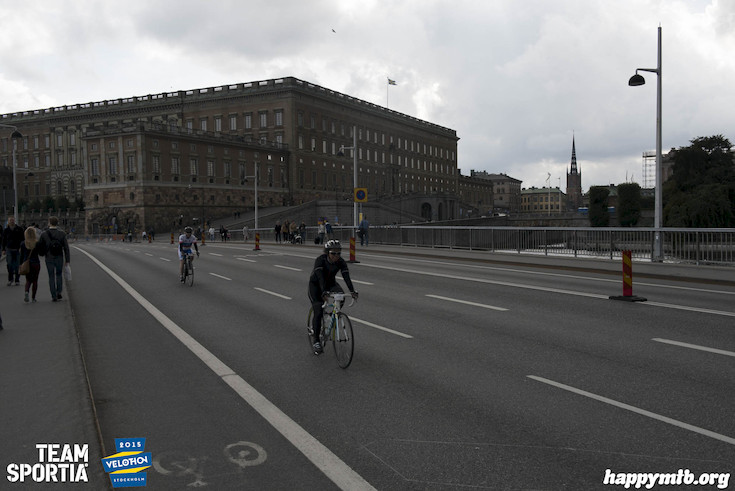 Bild från Velothon Stockholm 2015 - Slottet
