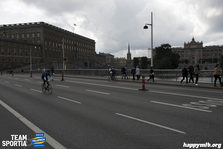 Bild från Velothon Stockholm 2015 - Slottet