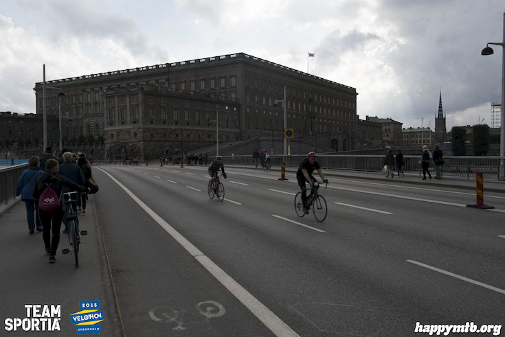 Bild från Velothon Stockholm 2015 - Slottet