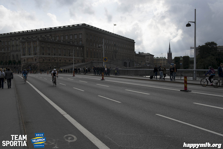 Bild från Velothon Stockholm 2015 - Slottet