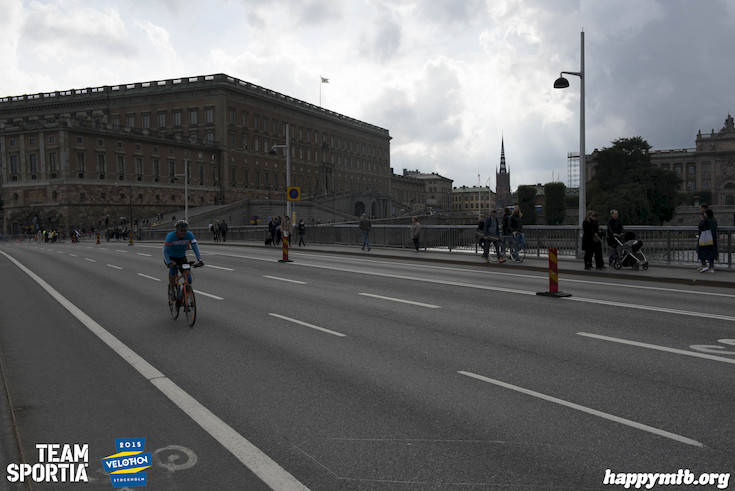 Bild från Velothon Stockholm 2015 - Slottet