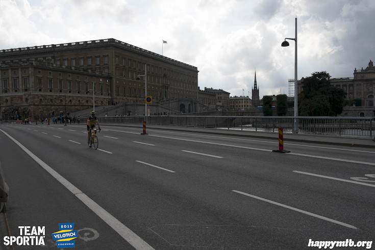 Bild från Velothon Stockholm 2015 - Slottet
