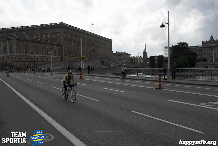 Bild från Velothon Stockholm 2015 - Slottet