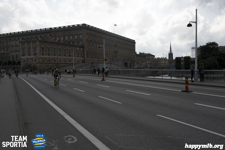 Bild från Velothon Stockholm 2015 - Slottet