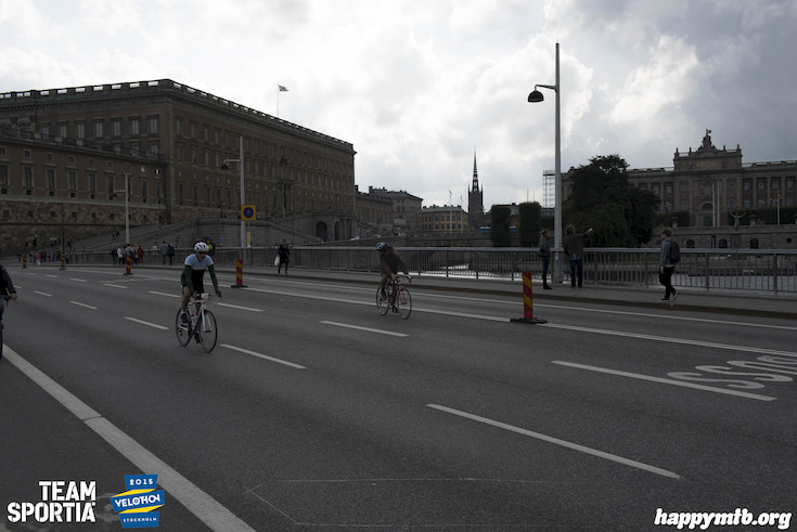 Bild från Velothon Stockholm 2015 - Slottet