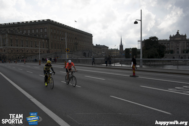 Bild från Velothon Stockholm 2015 - Slottet
