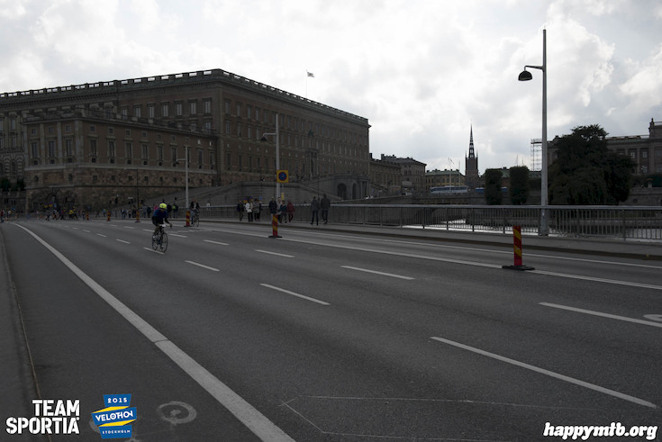 Bild från Velothon Stockholm 2015 - Slottet