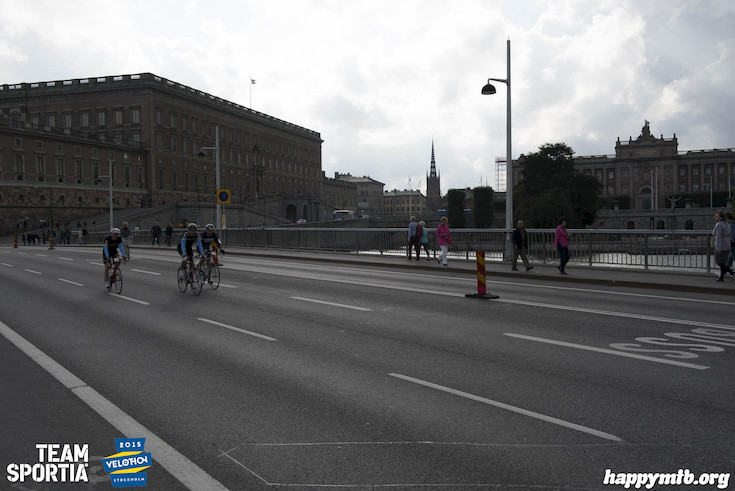 Bild från Velothon Stockholm 2015 - Slottet