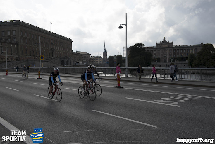 Bild från Velothon Stockholm 2015 - Slottet
