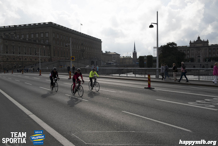 Bild från Velothon Stockholm 2015 - Slottet