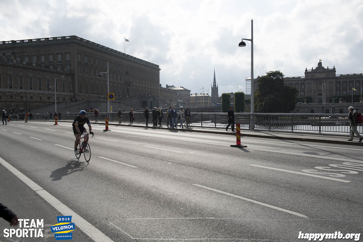 Bild från Velothon Stockholm 2015 - Slottet