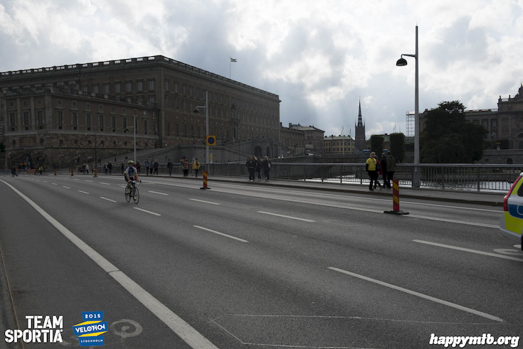 Bild från Velothon Stockholm 2015 - Slottet