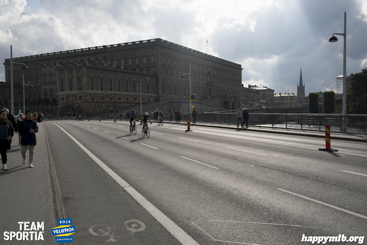 Bild från Velothon Stockholm 2015 - Slottet