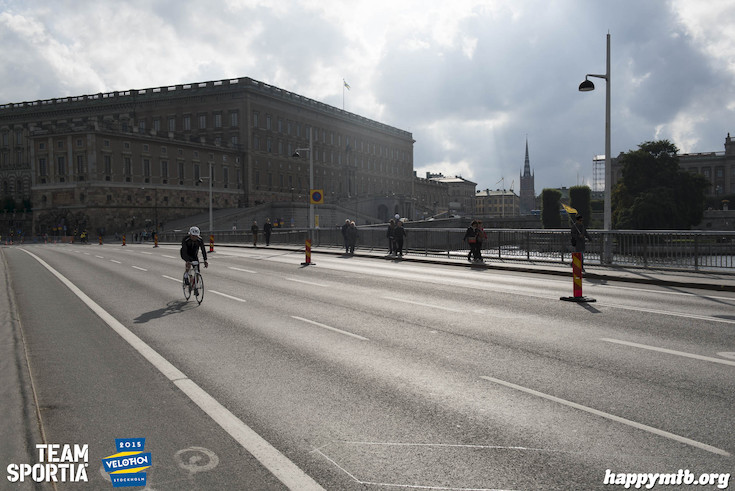 Bild från Velothon Stockholm 2015 - Slottet