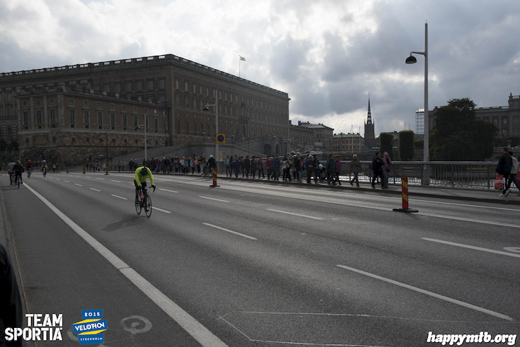 Bild från Velothon Stockholm 2015 - Slottet