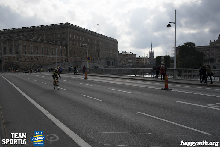 Bild från Velothon Stockholm 2015 - Slottet