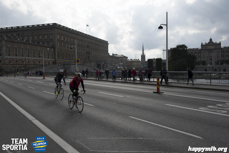 Bild från Velothon Stockholm 2015 - Slottet