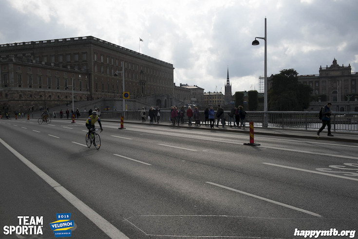 Bild från Velothon Stockholm 2015 - Slottet