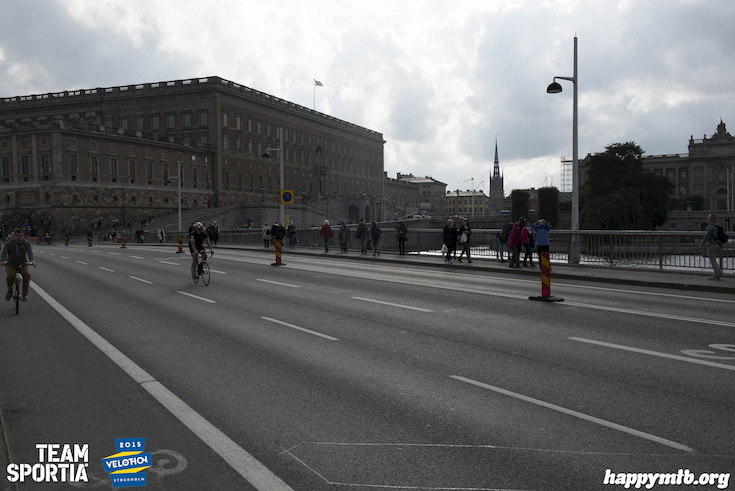 Bild från Velothon Stockholm 2015 - Slottet