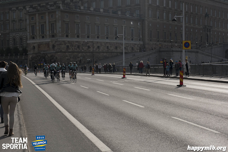Bild från Velothon Stockholm 2015 - Slottet