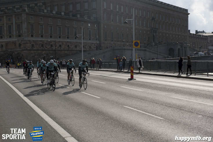 Bild från Velothon Stockholm 2015 - Slottet