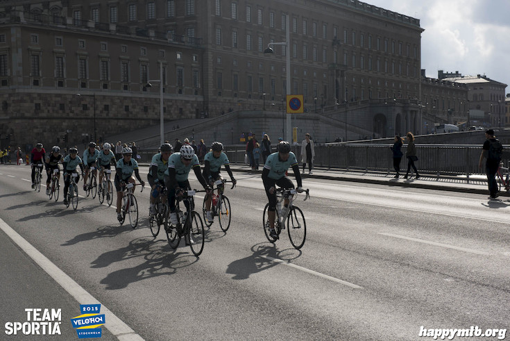 Bild från Velothon Stockholm 2015 - Slottet