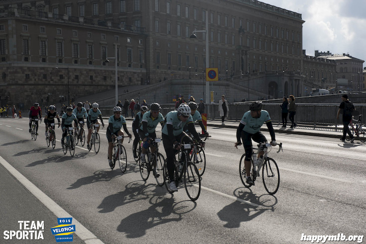 Bild från Velothon Stockholm 2015 - Slottet